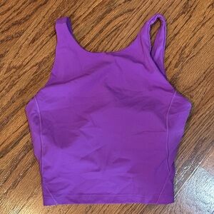 EUC Lululemon Align High-Neck Tank Top Moonlit Magenta sz 6